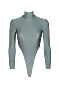 Body Baby Collo Alto Verde Militare