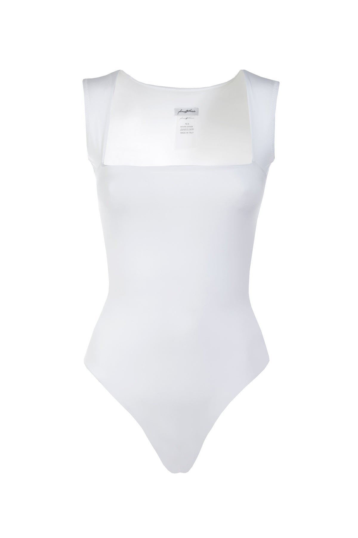 Body Valentina Giro Manica Bianco