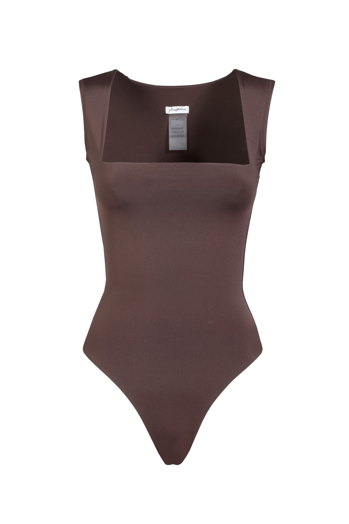 Body Valentina Giro Manica Cioccolato