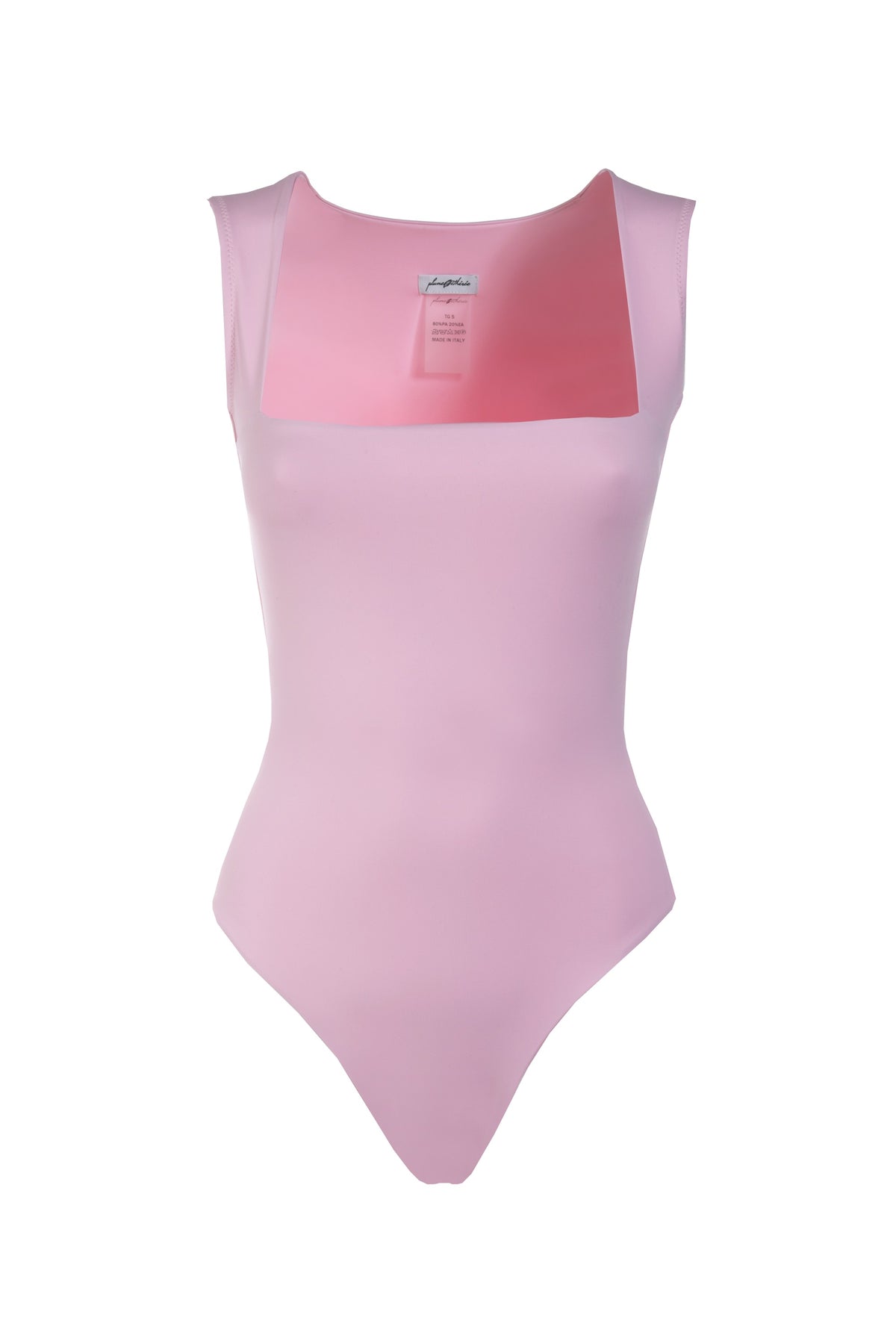 Body Valentina Giro Manica Rosa