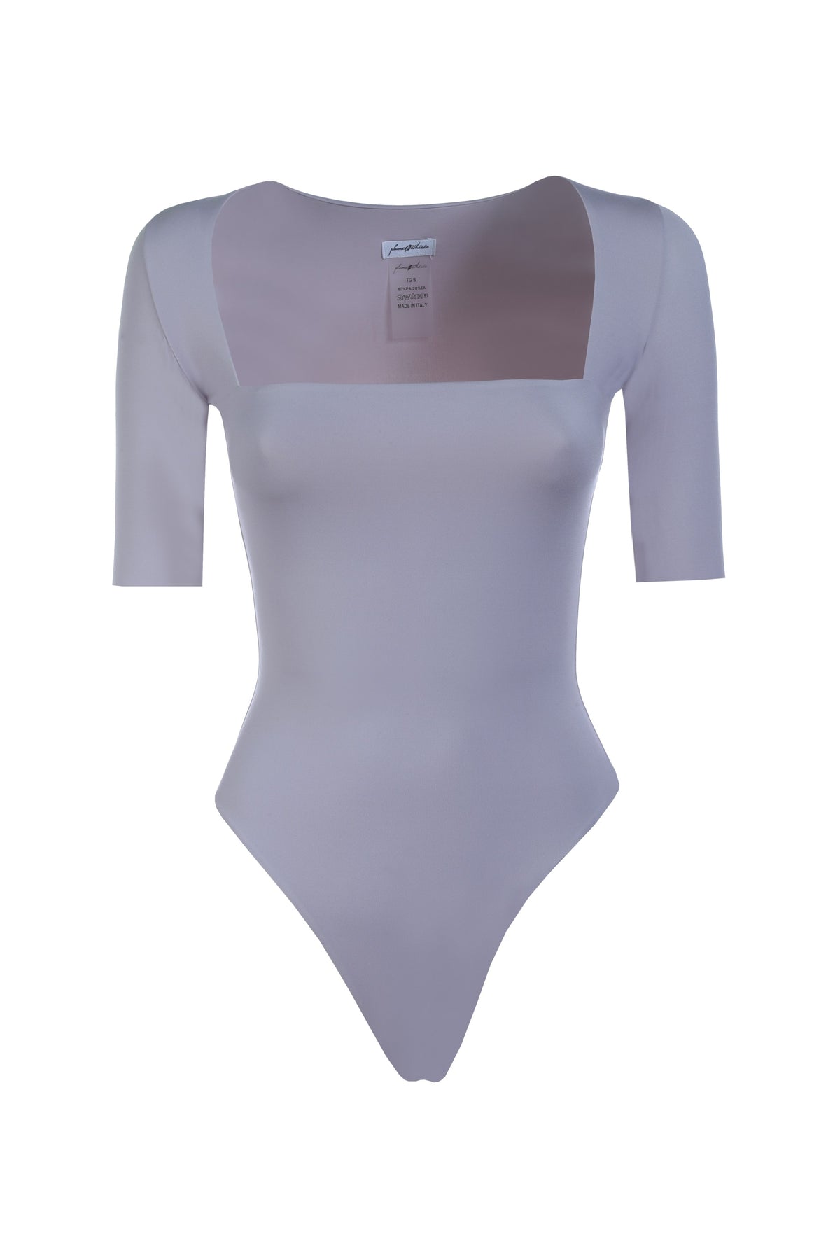 Body Valentina Mezza Manica Grigio/Argento