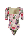 Body Valentina Mezza Manica Rose Maculato
