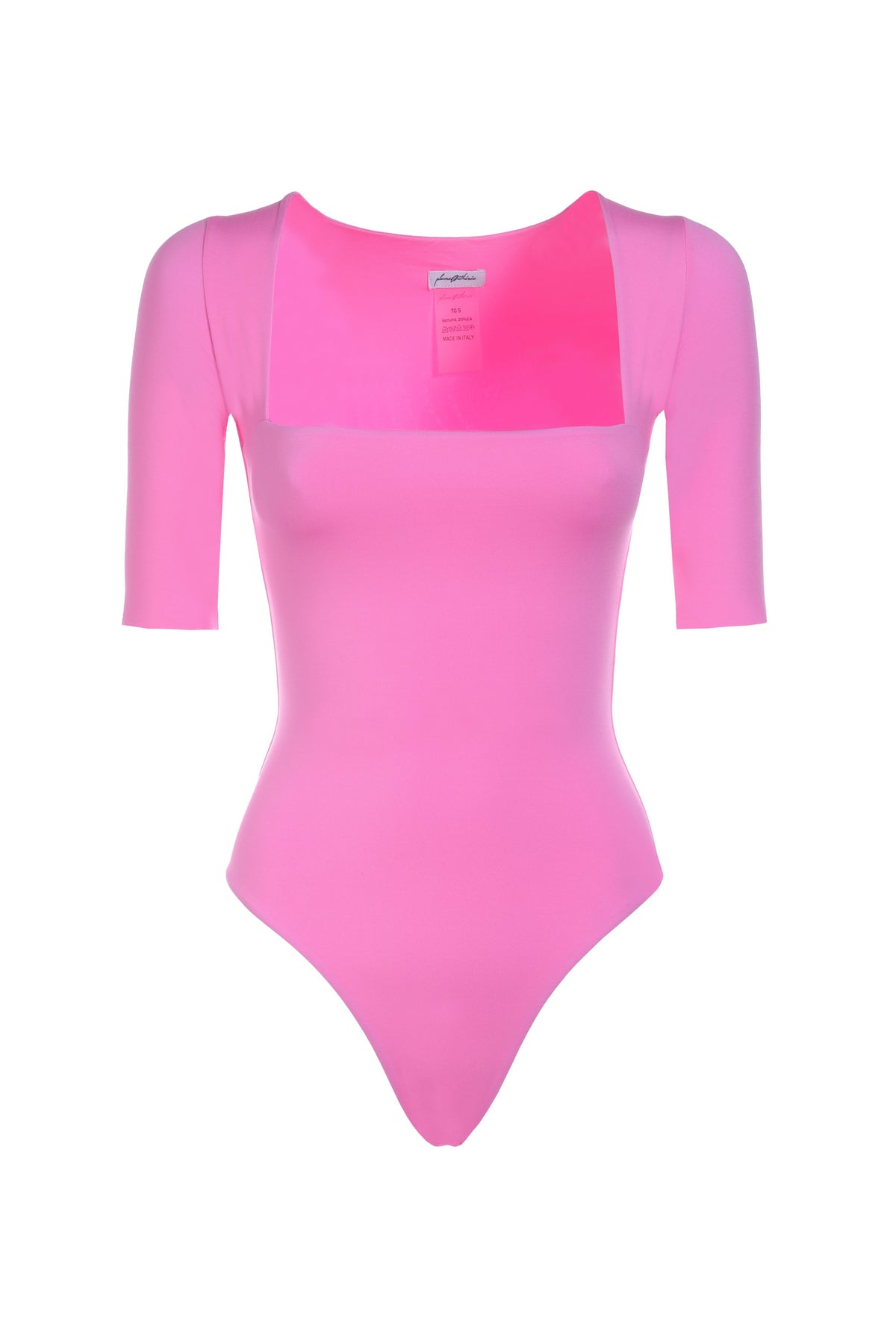 Body Valentina Mezza Manica Rosa