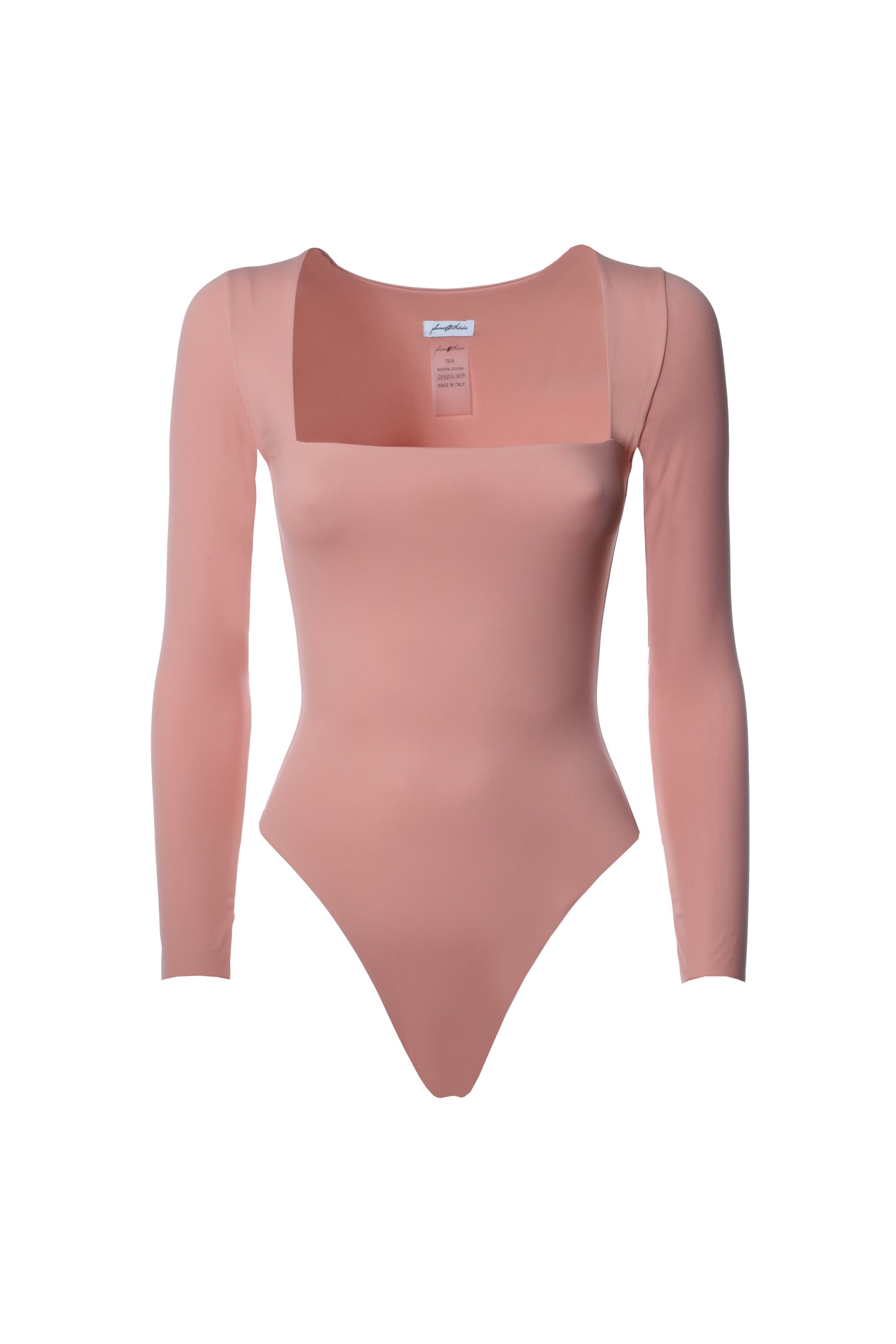 Ruched & Ready - Vestito lungo modellante fasciante con scollo squadrato rosa acceso Ruched & Ready - Vestito lungo modellante fasciante con scollo squadrato rosa acceso