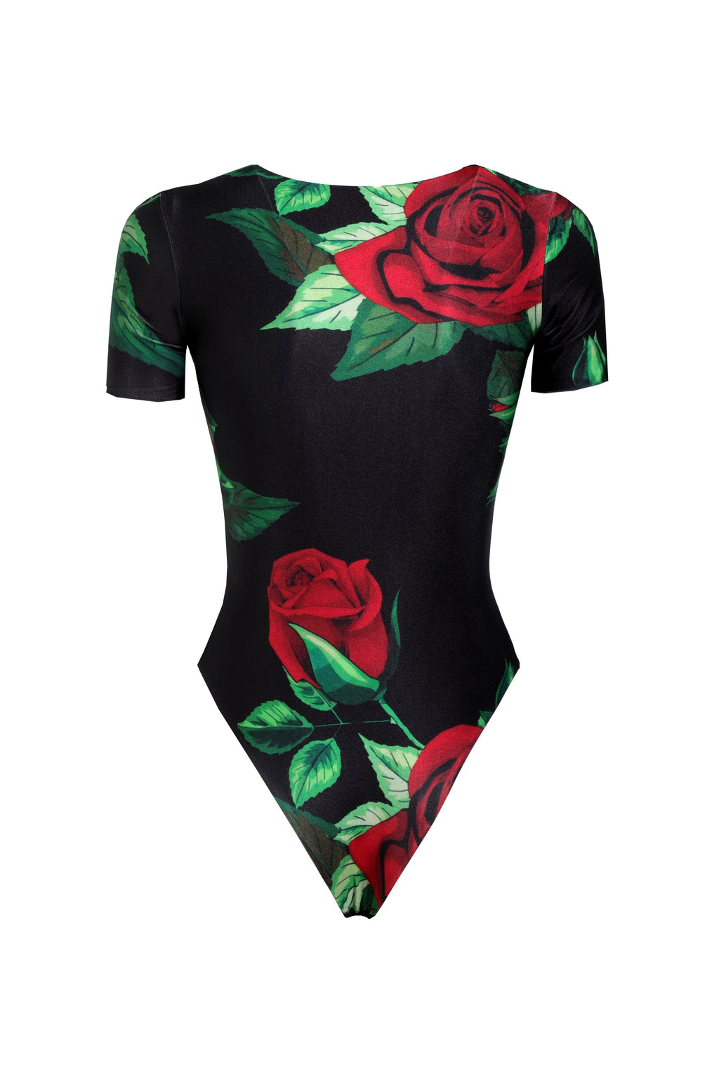 Body Paola Red Rose mezza manica