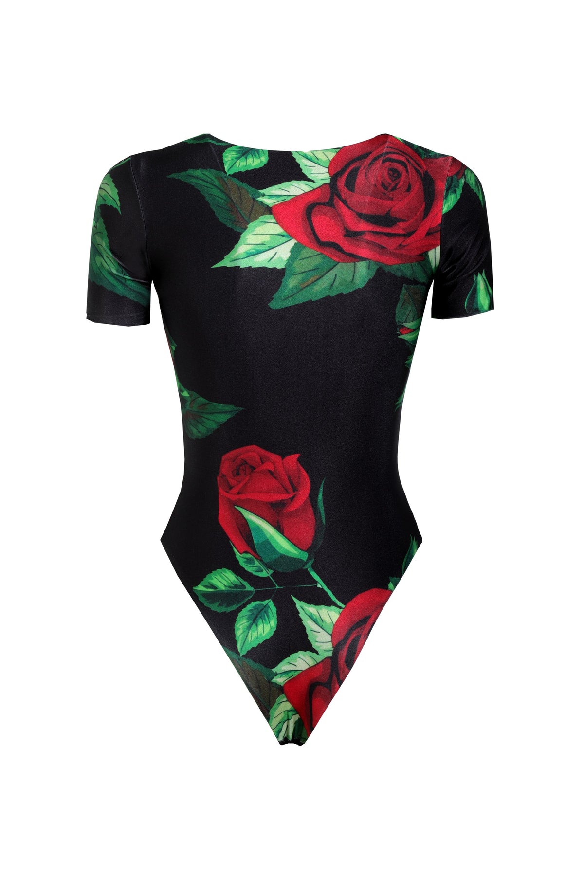 Body Paola Red Rose mezza manica