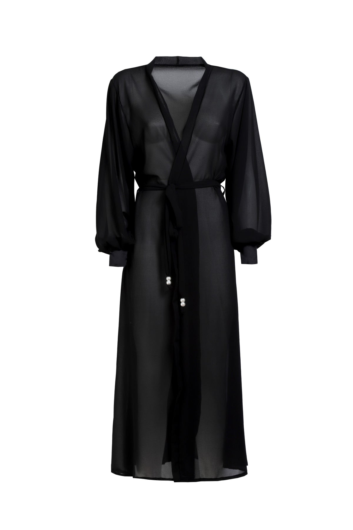 Kimono Lungo Vera Nero