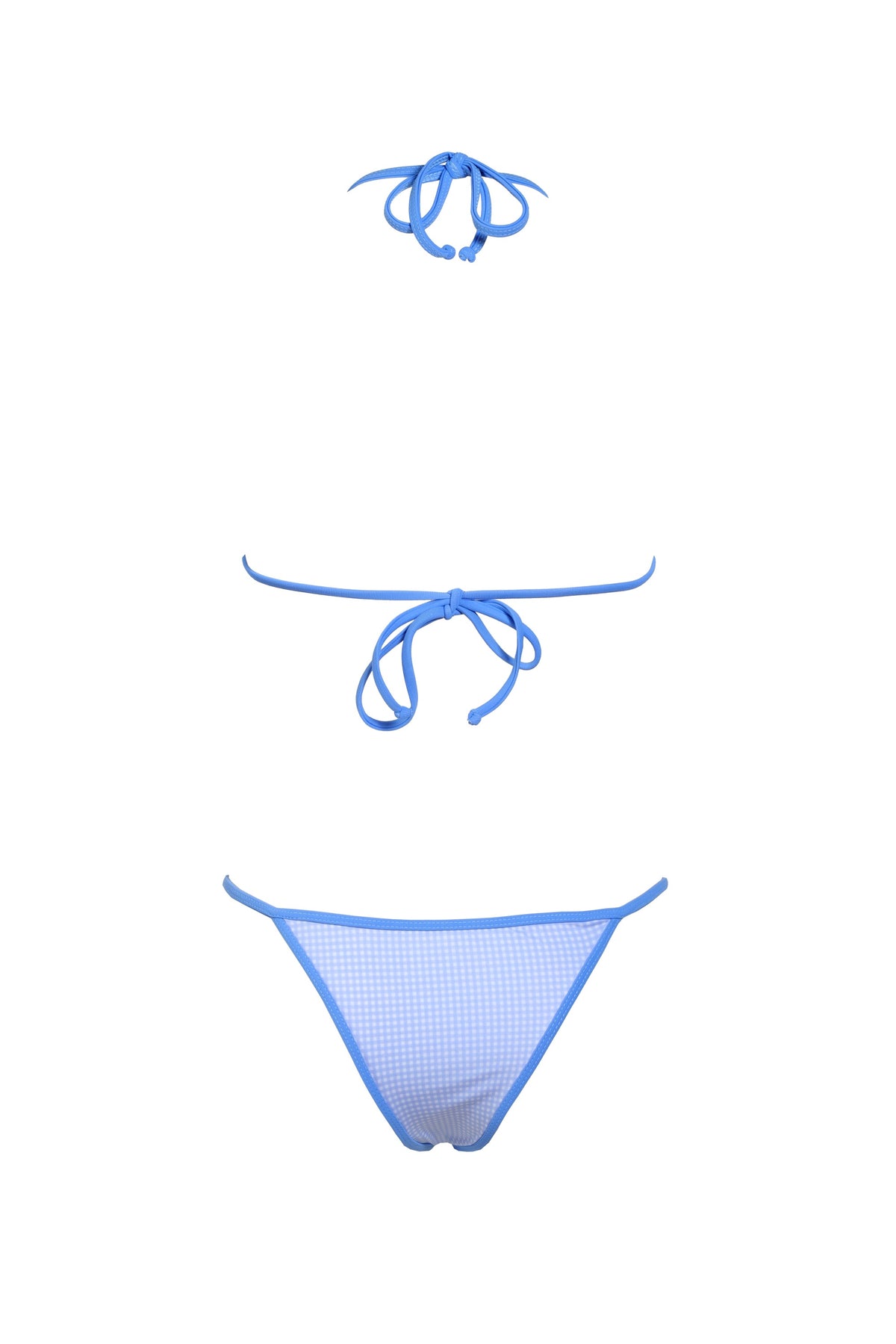 Bikini Doll Quadretti Celeste