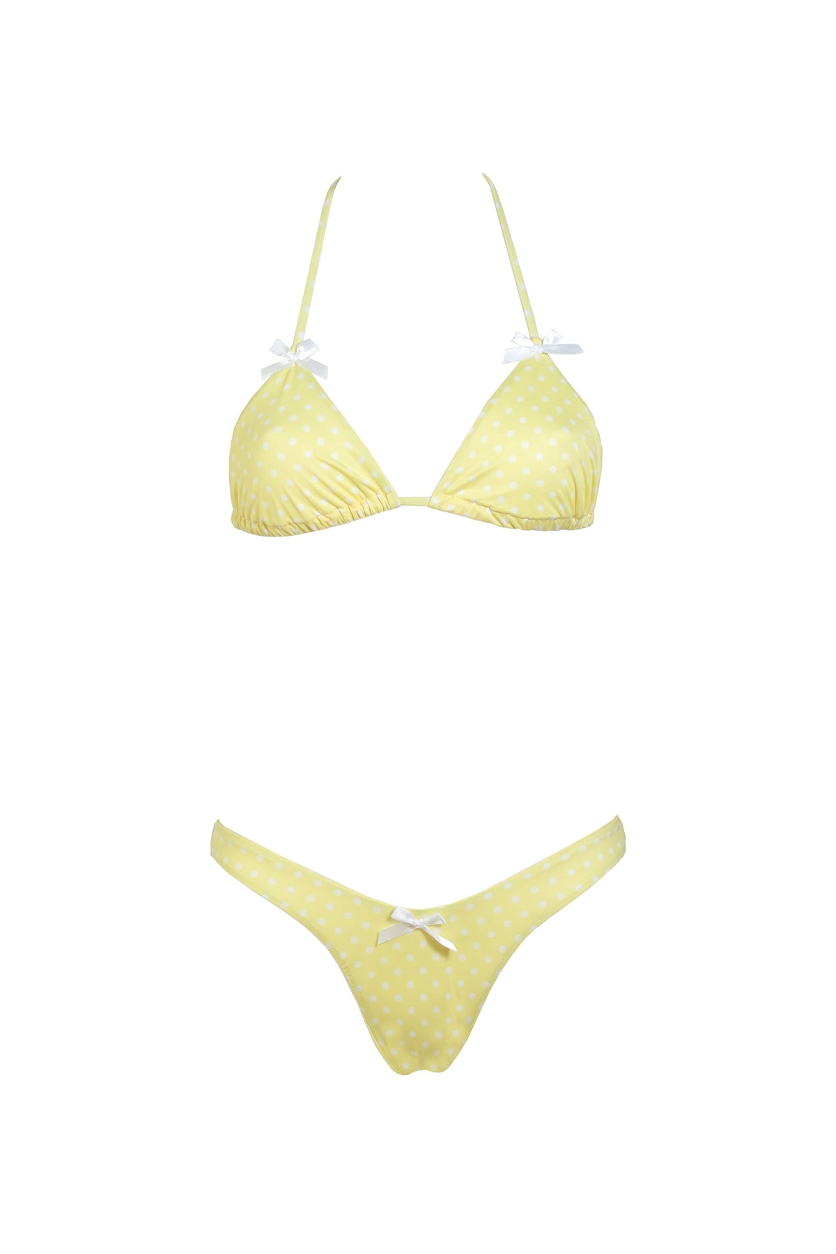Bikini Doll Pois Giallo