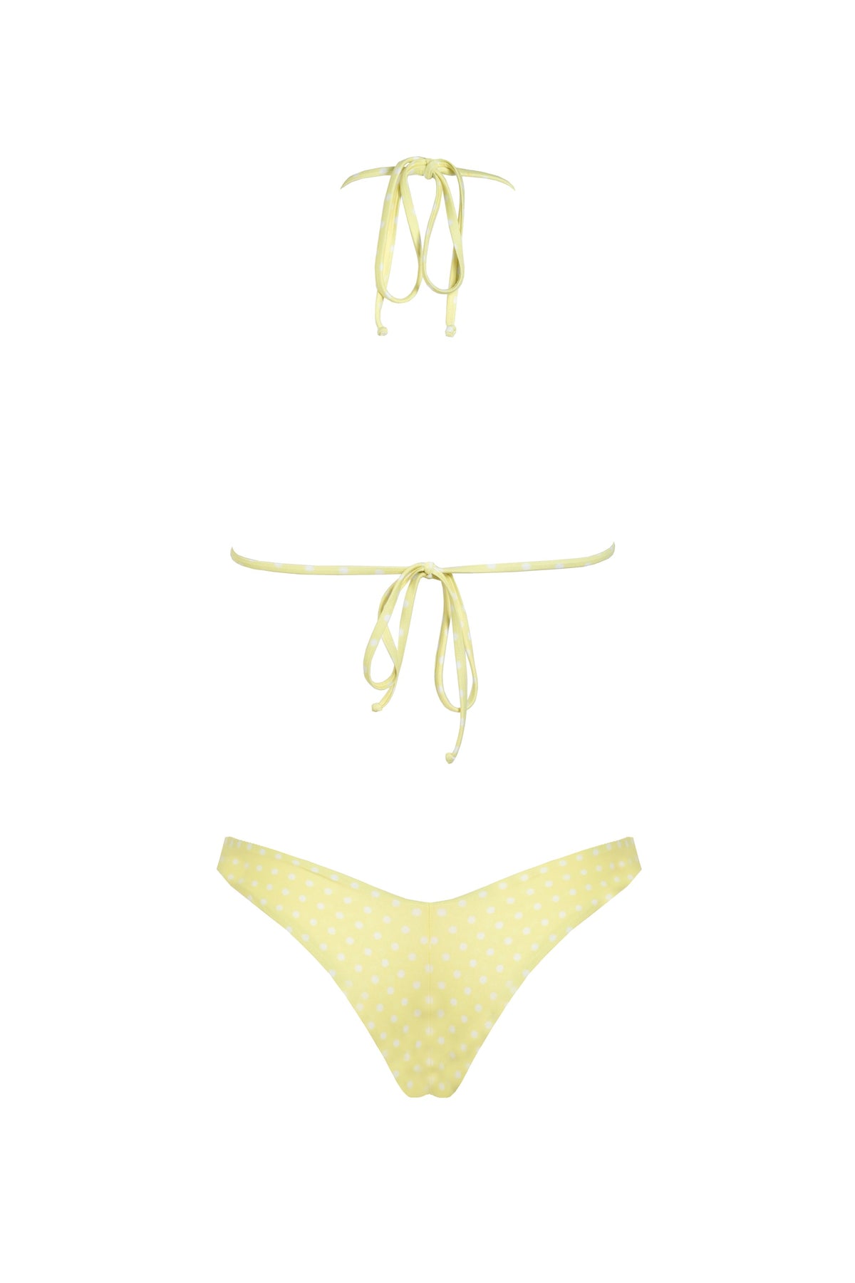 Bikini Doll Pois Giallo