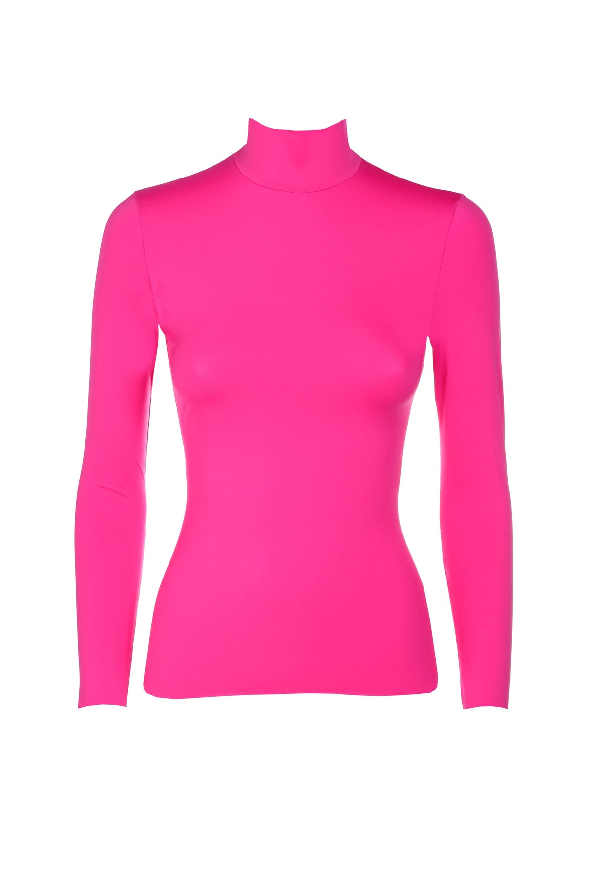 Maglia Collo Alto Polly Fucsia