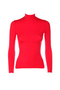 Maglia Collo Alto Polly Rosso