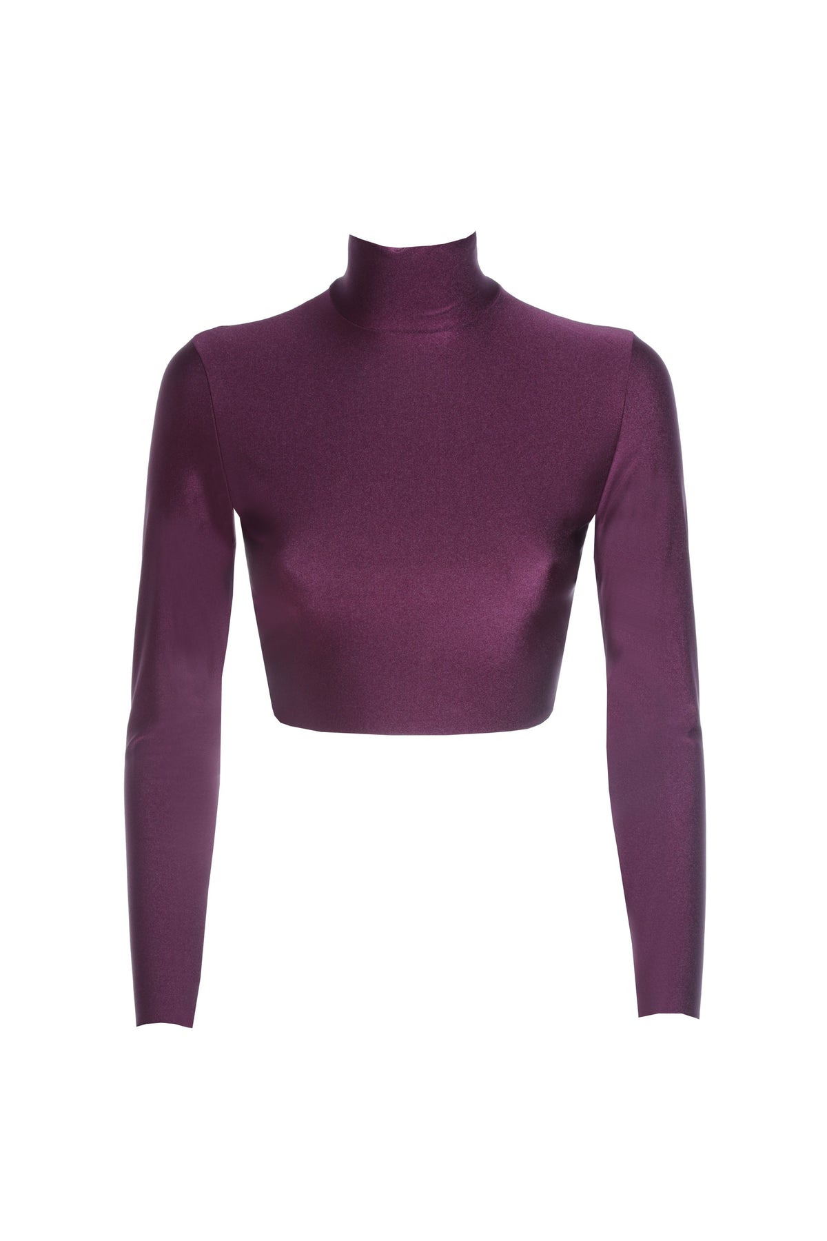 Maglia Collo Alto Polly Corta Lycra Vinaccio