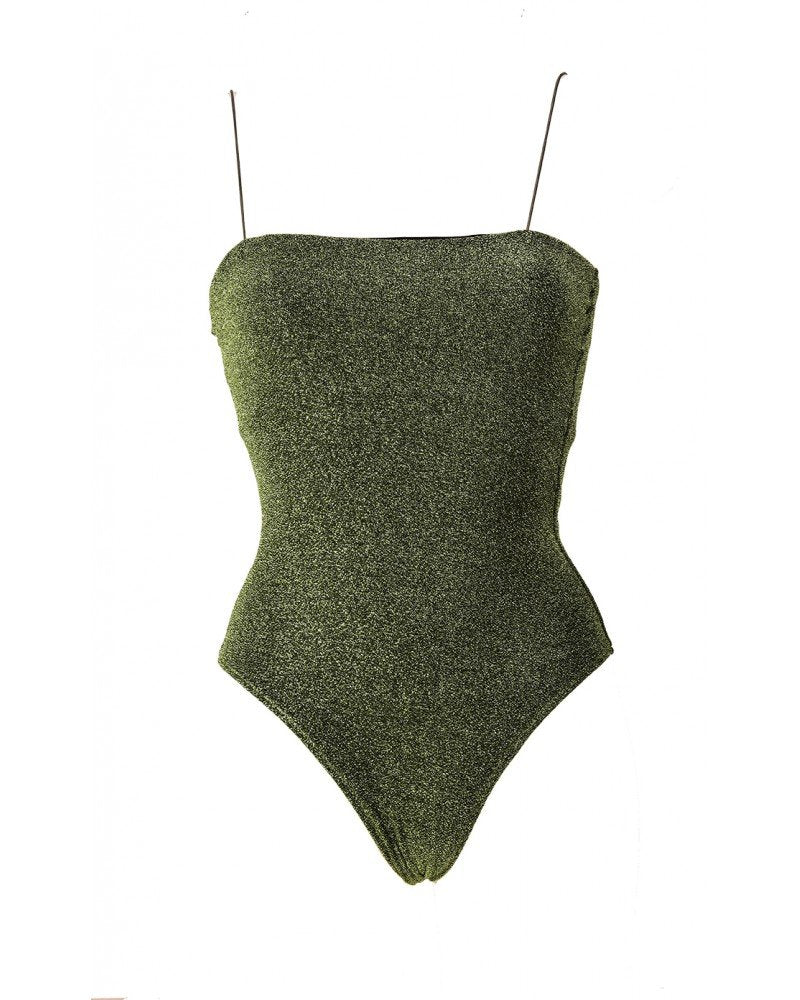 Body Kim Glitter Verde