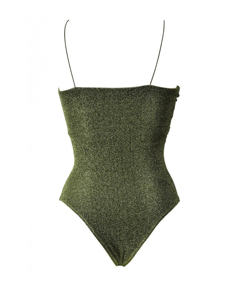 Body Kim Glitter Verde