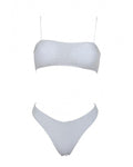 Bikini Kim Glitter Argento
