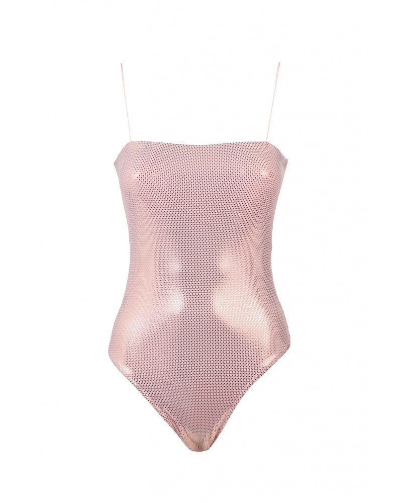 Body Kim Lamè Rosa
