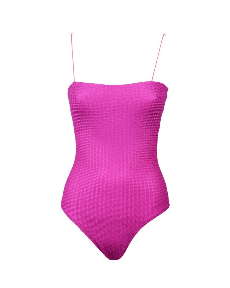 Body Kim (nido d'ape) Fucsia