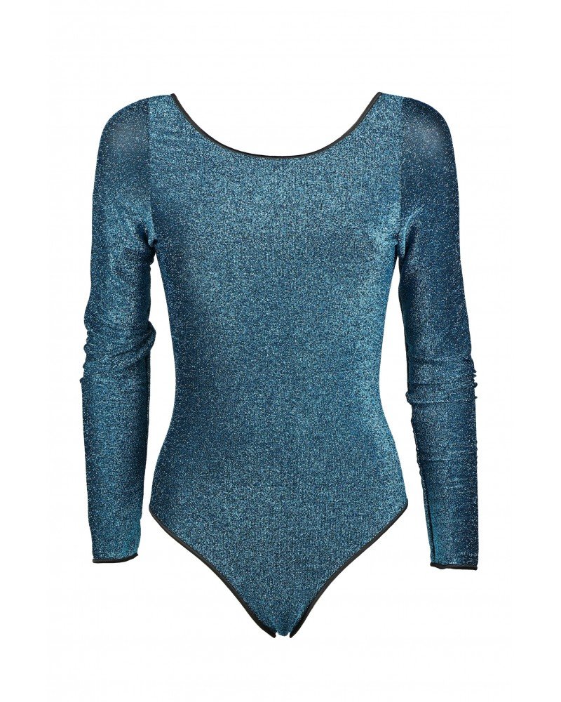 Body Kylie (Glitter) Turchese-Nero