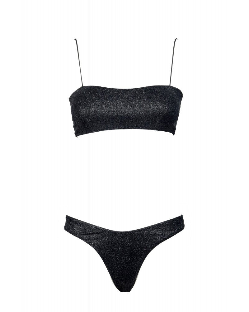Bikini Kim New Glitter Nero