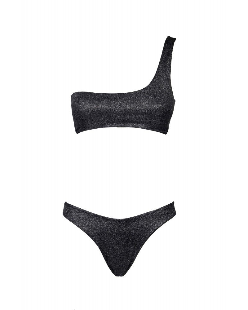 Ines New Glitter Nero