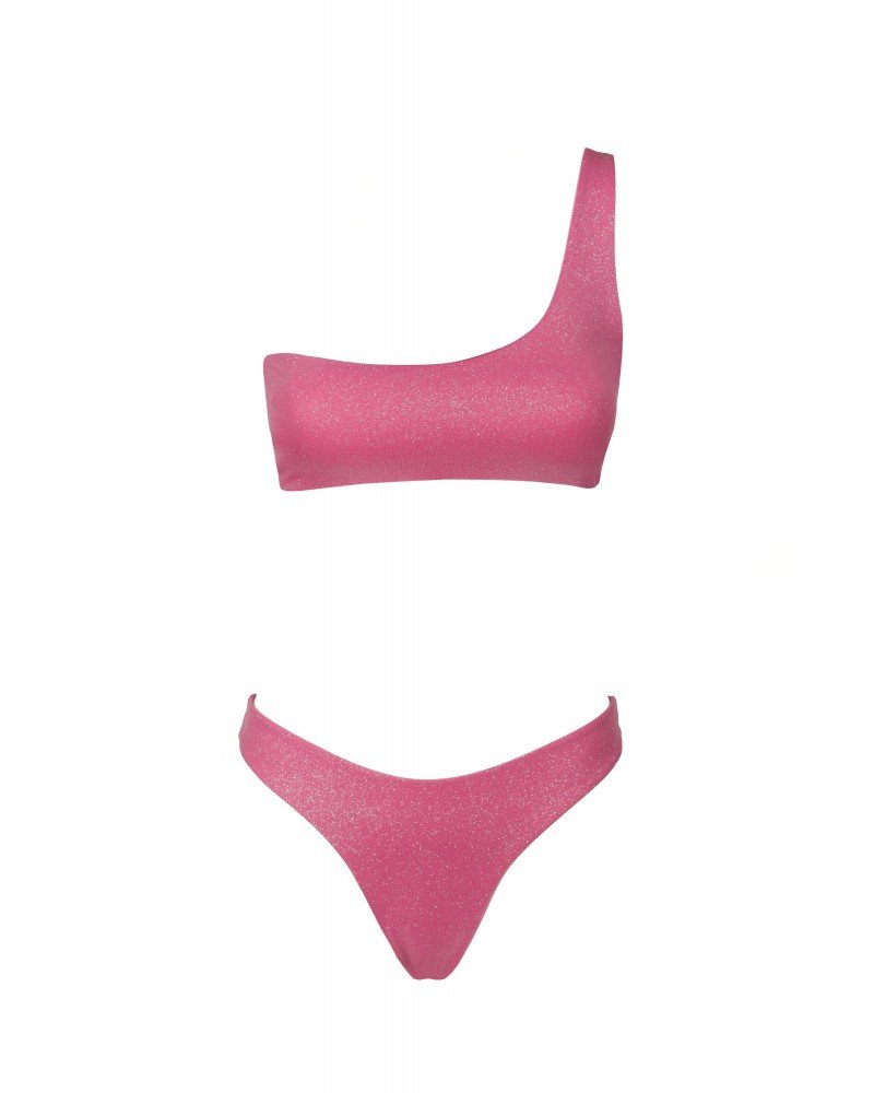 Ines New Glitter Rosa scuro