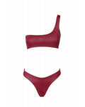 Ines New Glitter Bordeaux