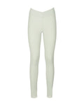 Leggings V Verde-Argento