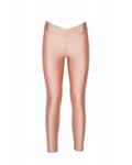 Leggings V Rosa antico