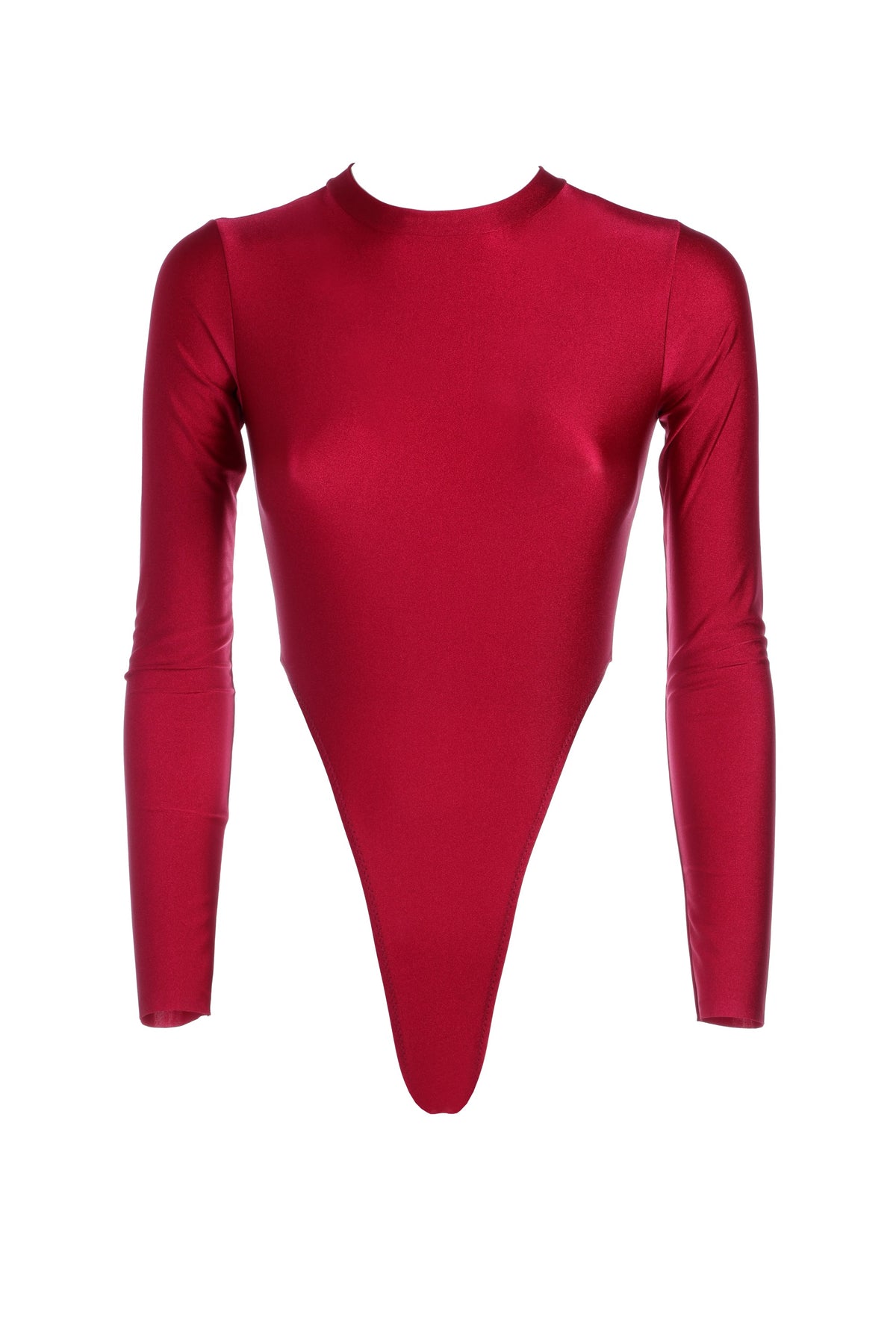 Body Baby Bordeaux Manica Lunga