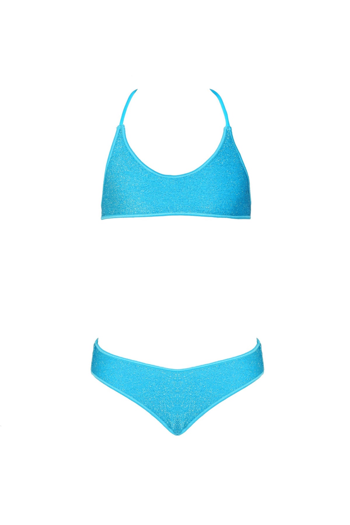 Corpetto Kendall Glitter Turchese (YOUNG)