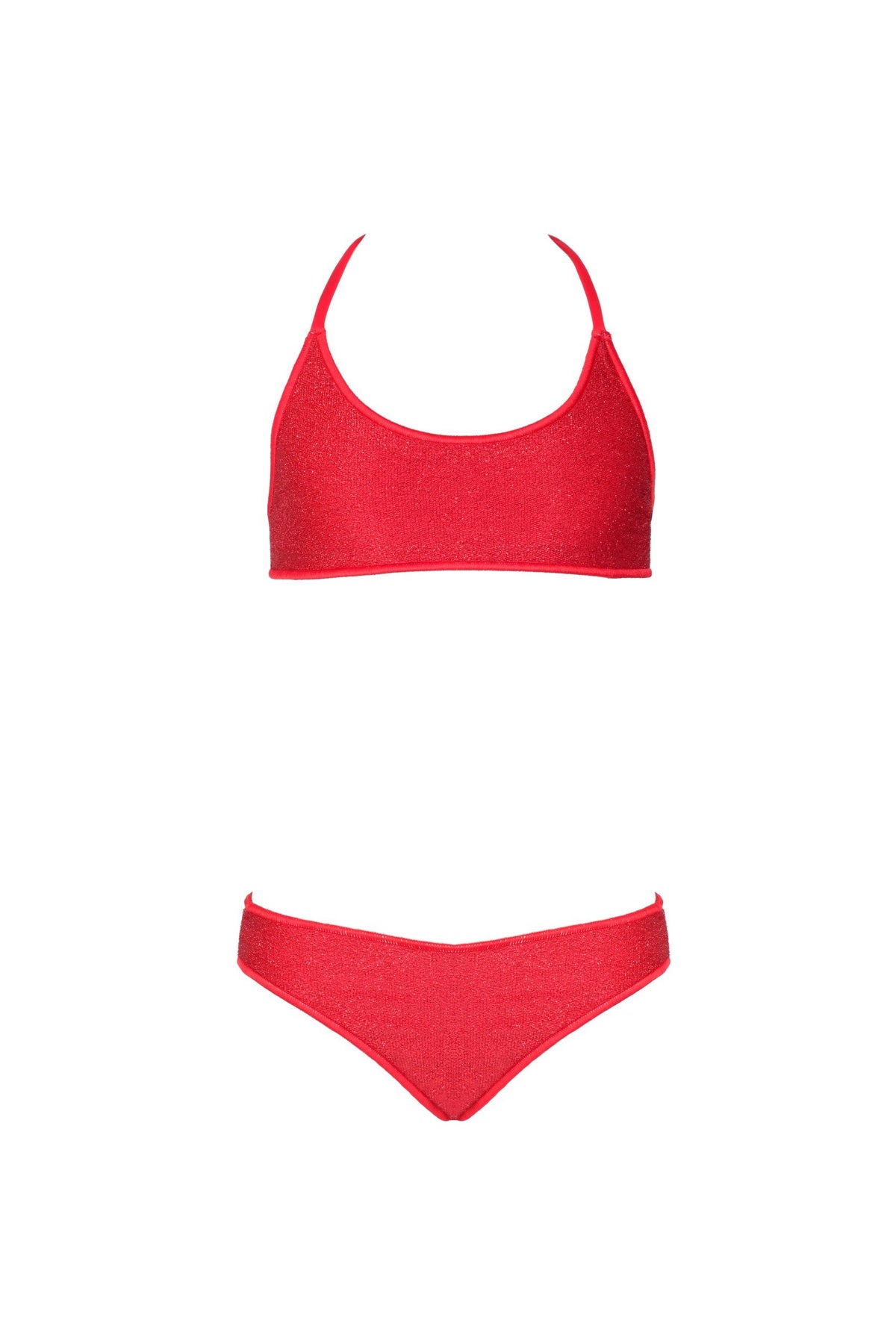 Corpetto Kendall Glitter Rosso (YOUNG)