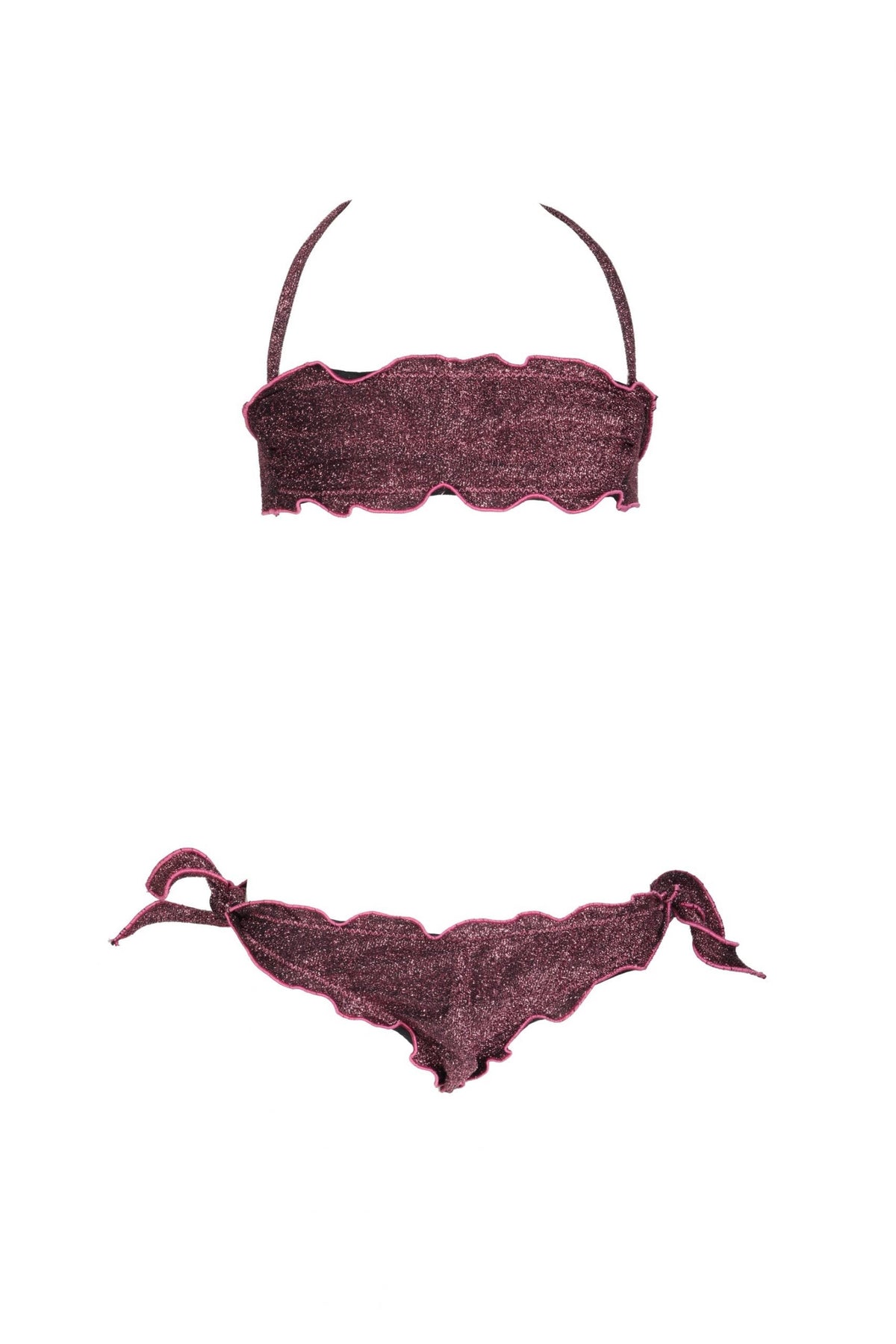 Fascia Frù Frù Glitter Rosa-Nero (YOUNG)