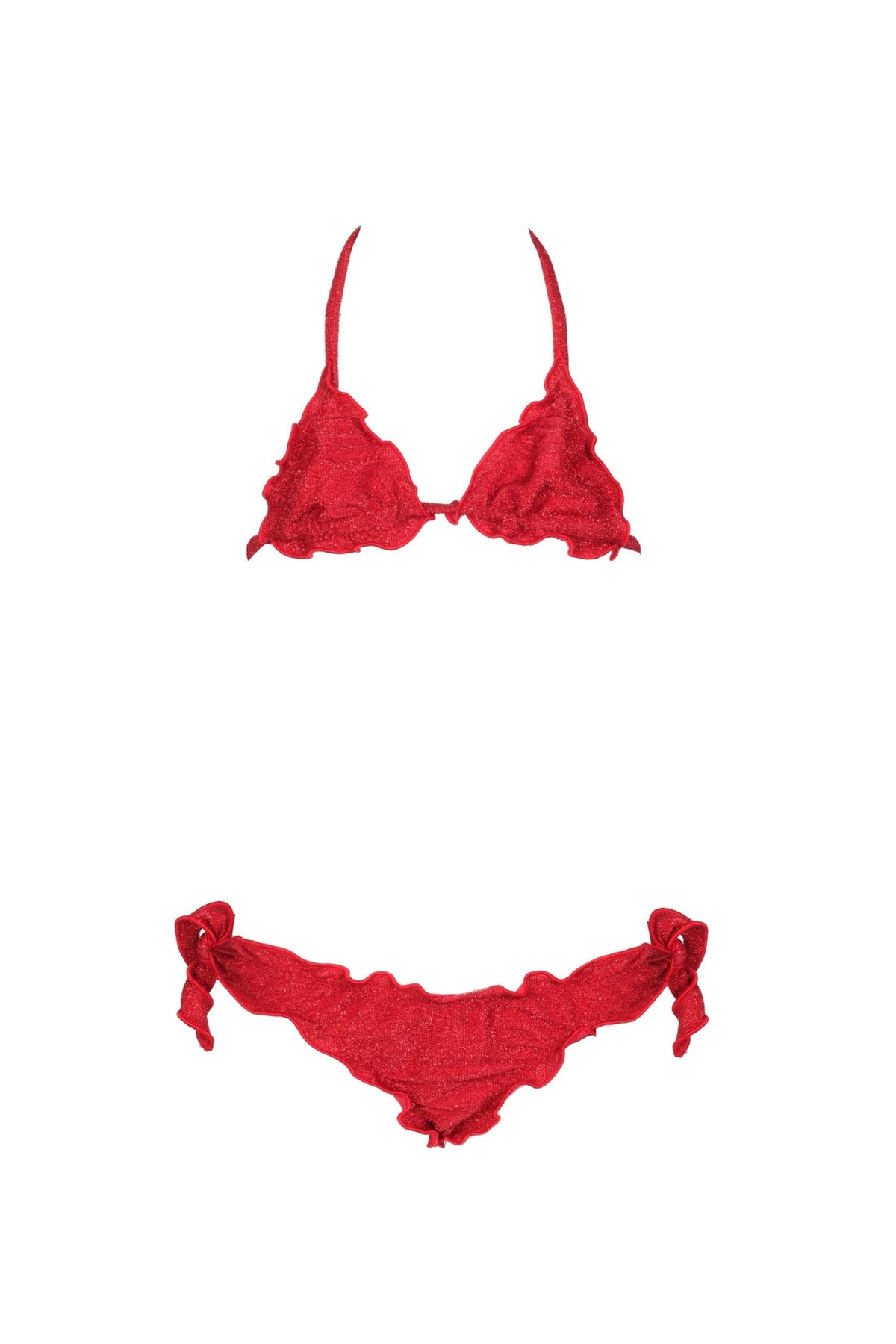 Triangolo Frù Frù Glitter Rosso (YOUNG)
