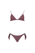 Triangolo Kim Glitter Rosa-Nero (YOUNG)
