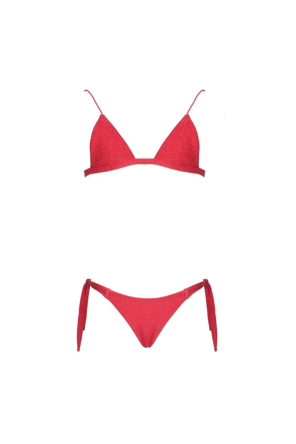 Triangolo Kim Glitter Rosso (YOUNG)