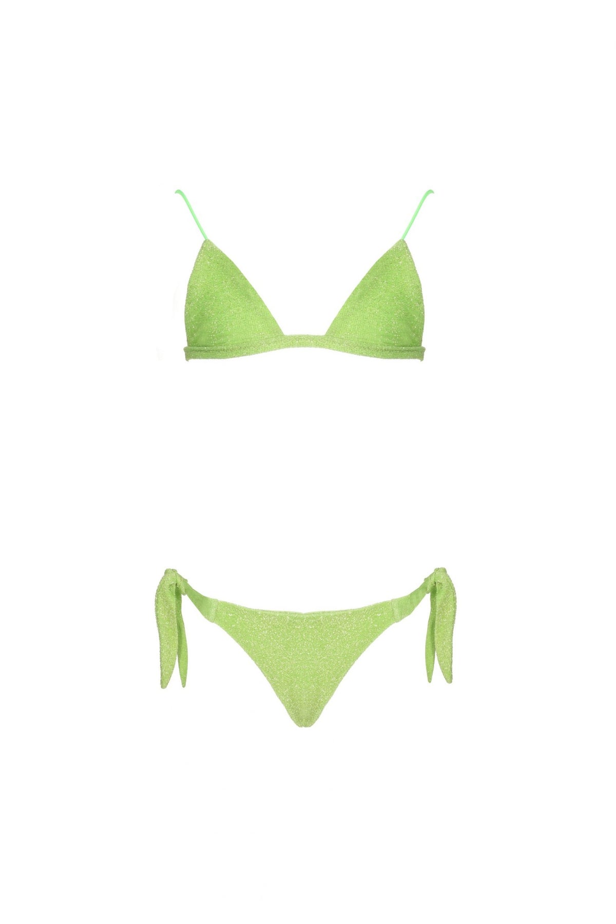 Triangolo Kim Glitter Verde (YOUNG)