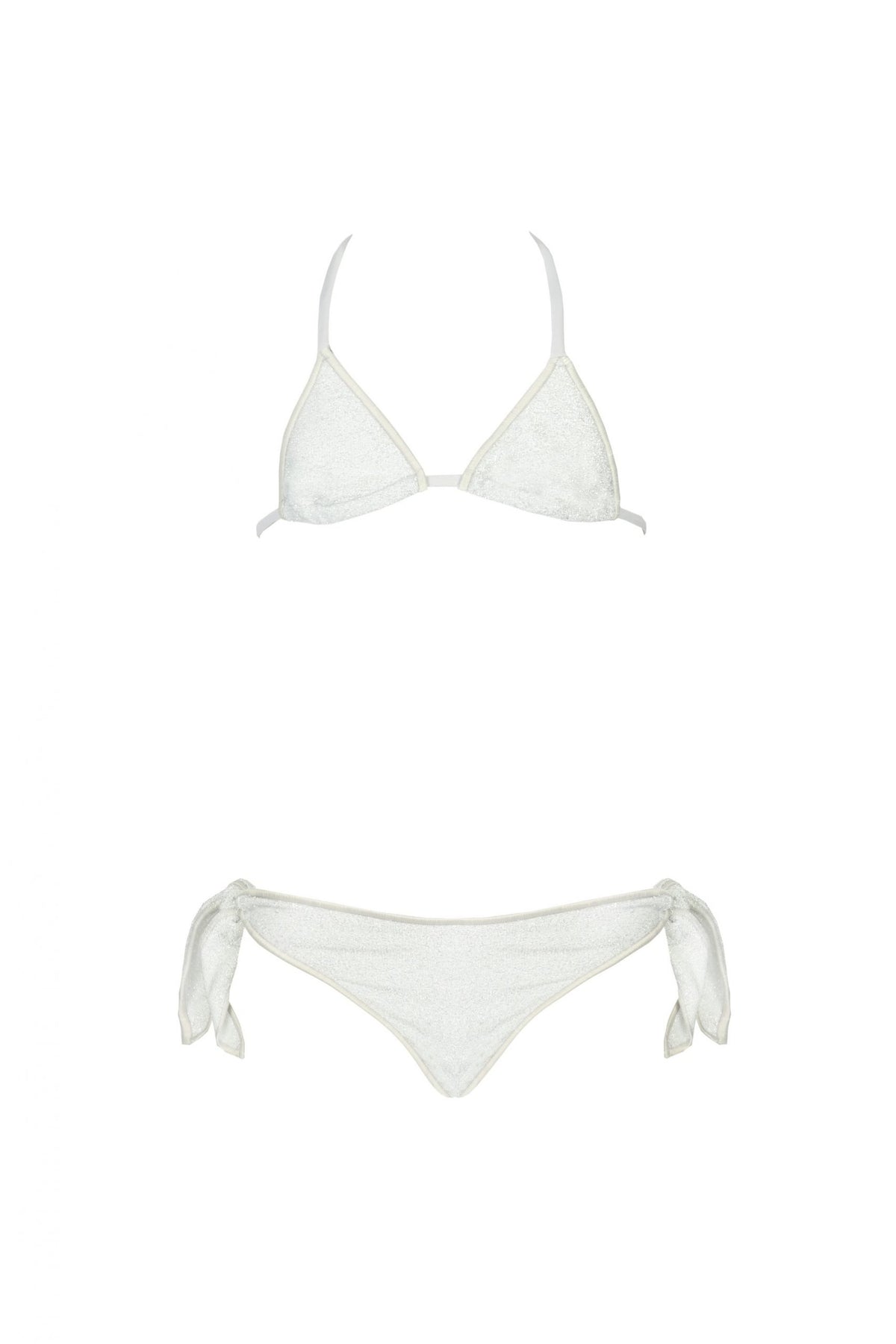 Triangolo Kendall Glitter Argento  (YOUNG)