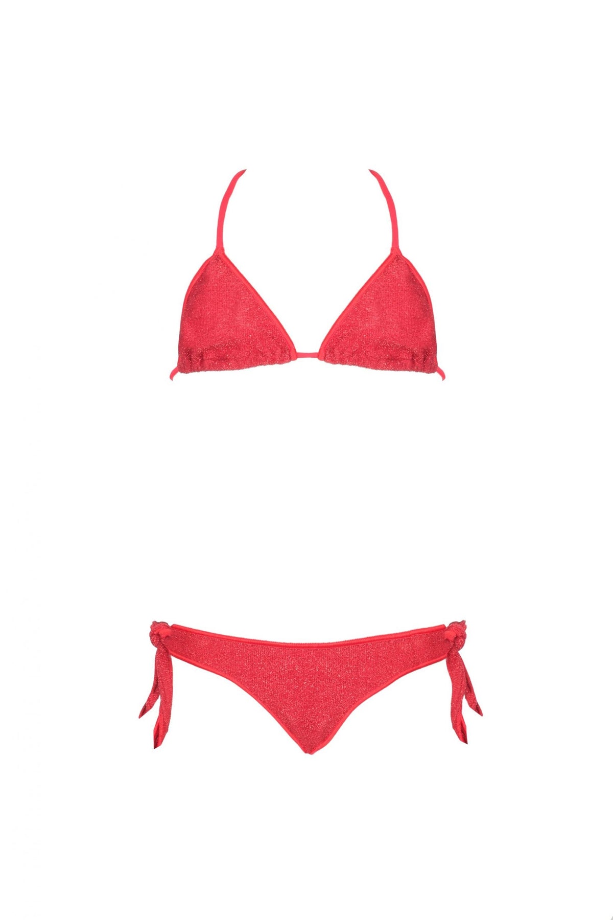 Triangolo Kendall Glitter Rosso(YOUNG)