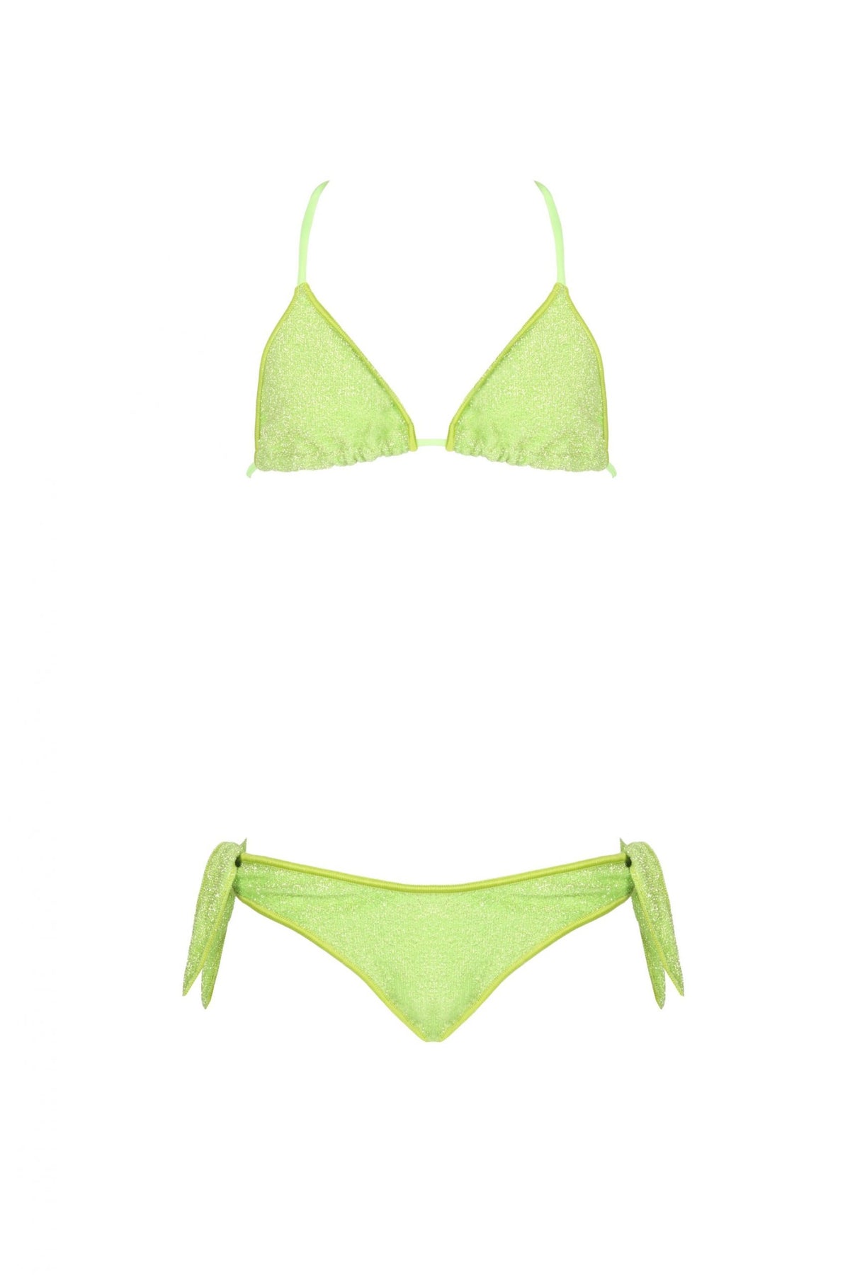 Triangolo Kendall Glitter Verde (YOUNG)