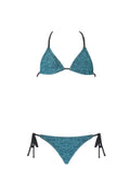 Elettra Glitter Turchese-Nero (YOUNG)