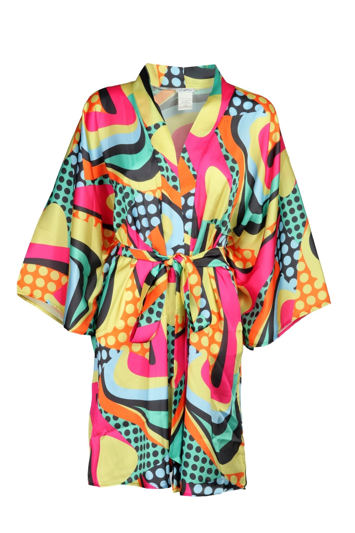 Kimono Corto Geometrico Pois