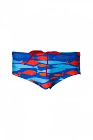 SLIP MEDIO PESCI BLU